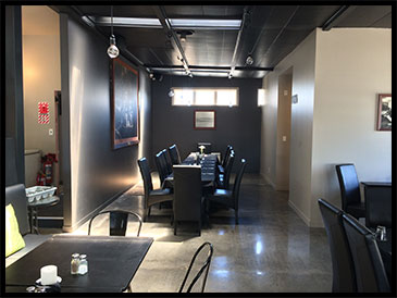 Dining room at Caroline's Boatshed